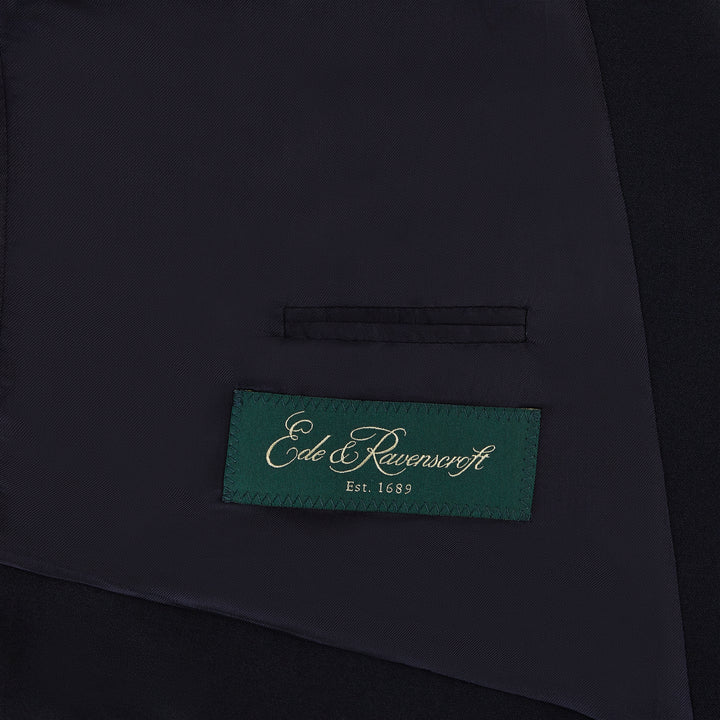 Black tie navy evening waistcoat