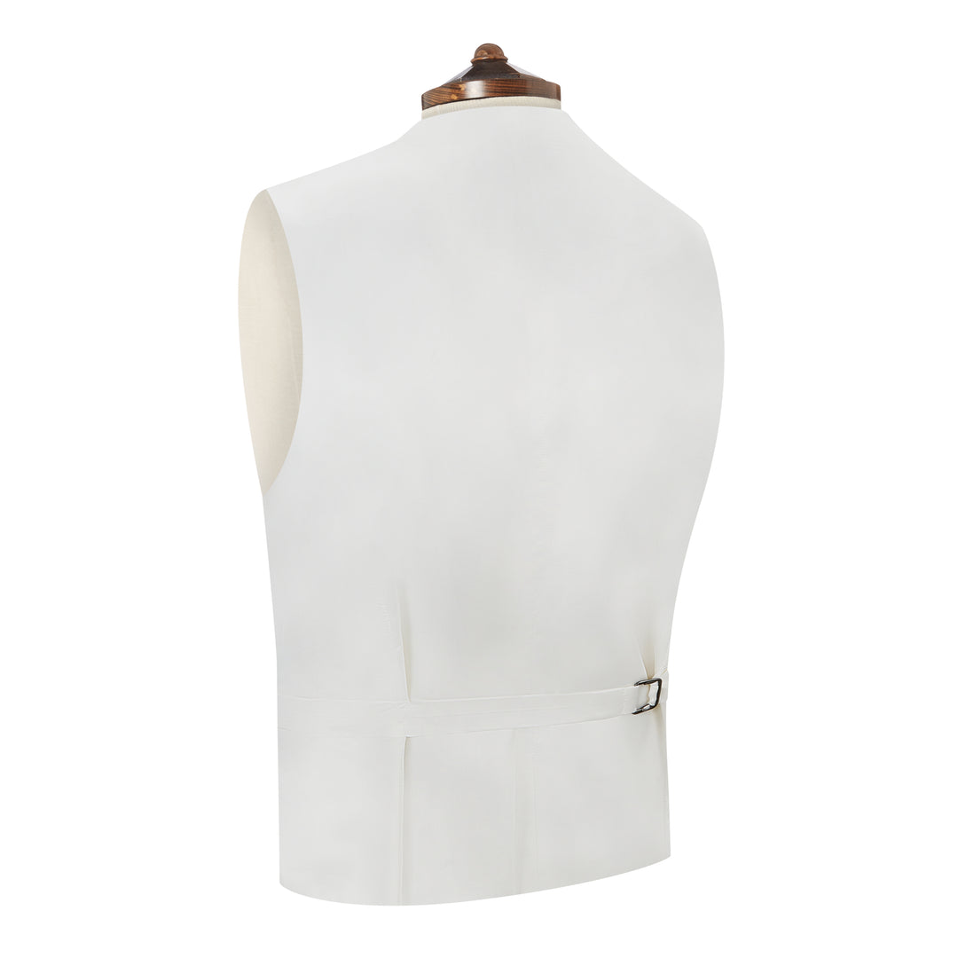 Hyde Blue Linen Waistcoat