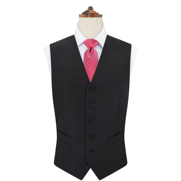 Hyde Charcoal Pick and Pick Waistcoat