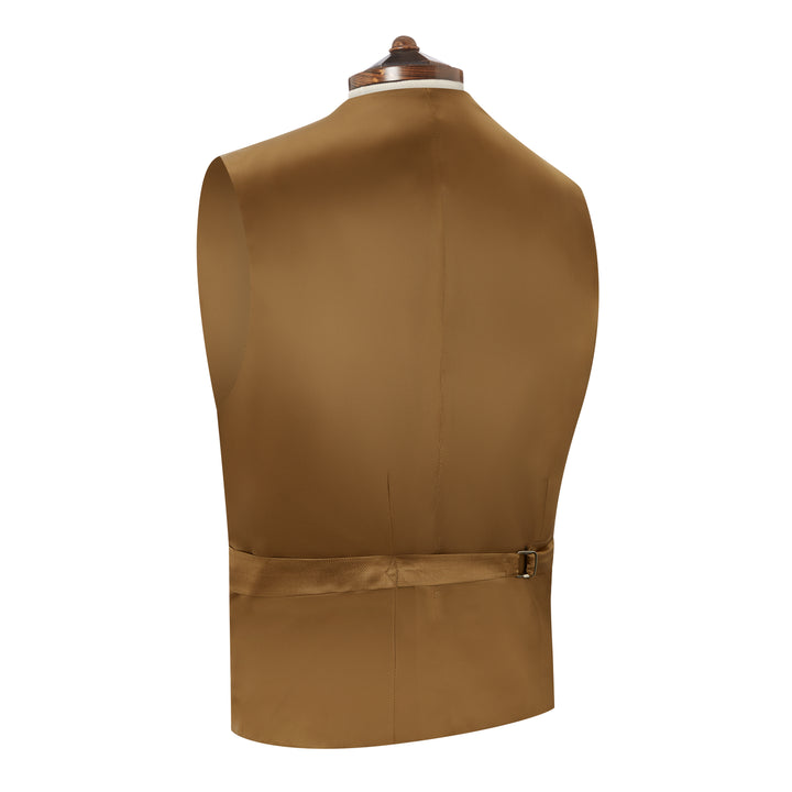 Hadley Camel Moleskin Waistcoat