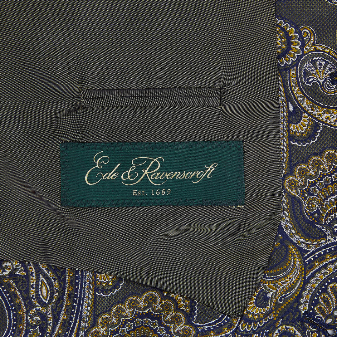 Hyde Green Paisley Silk Waistcoat