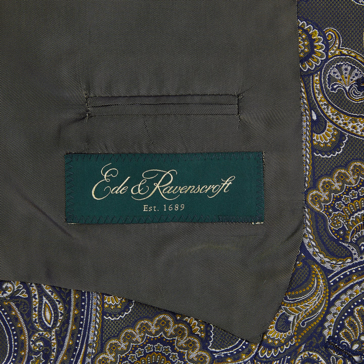 Hyde Green Paisley Silk Waistcoat