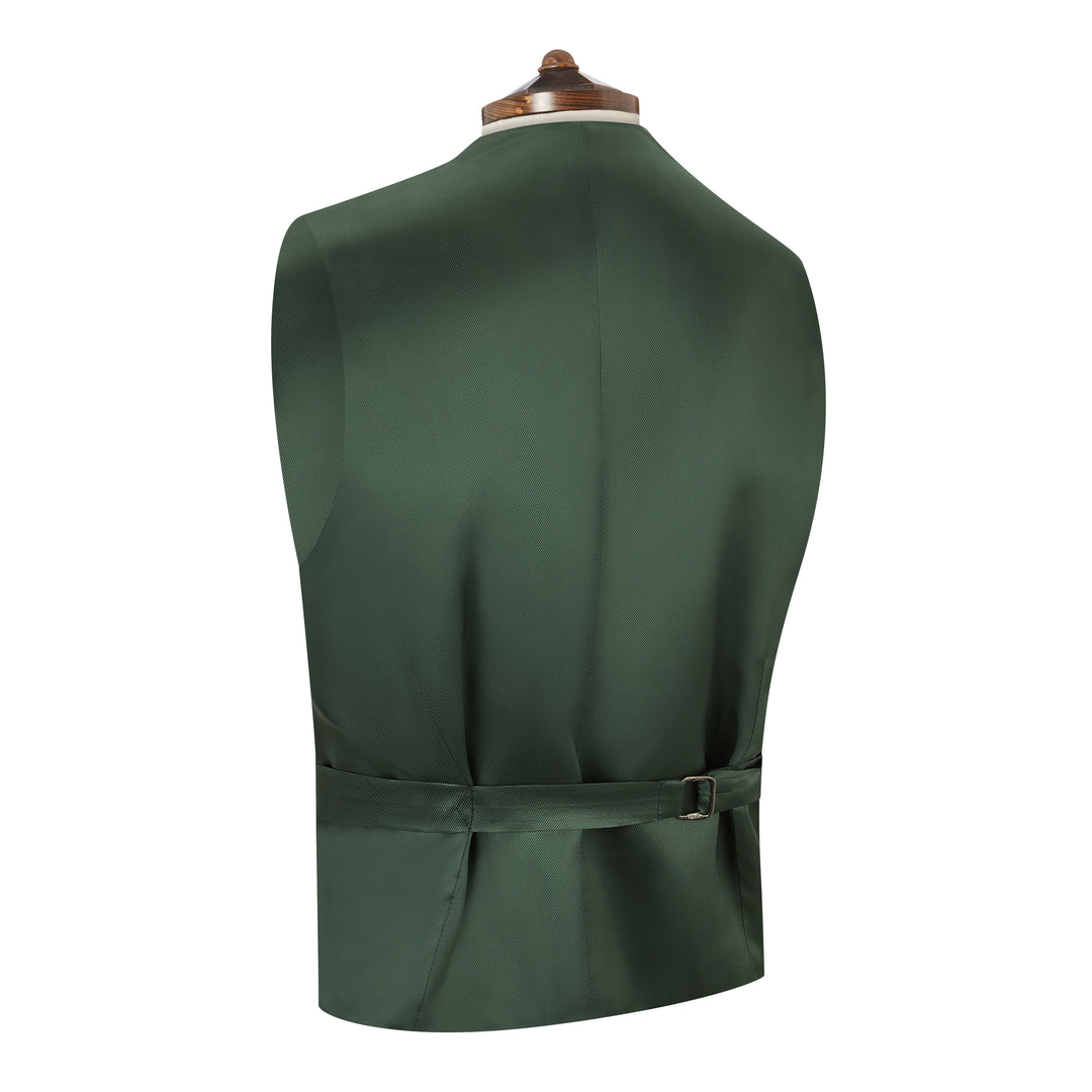 Hyde Herringbone Linen Waistcoat