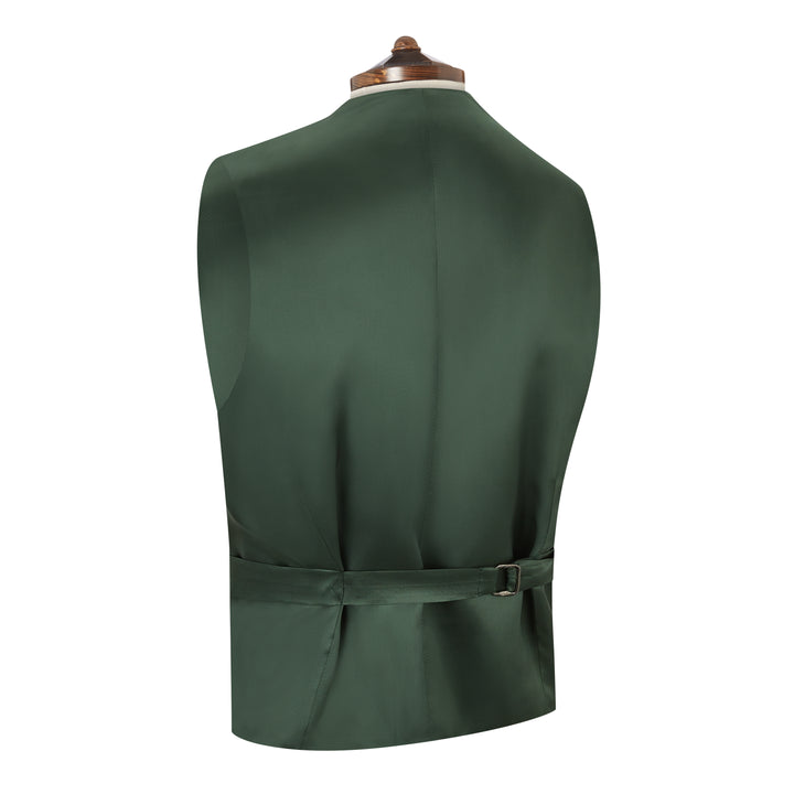 Hyde Herringbone Linen Waistcoat