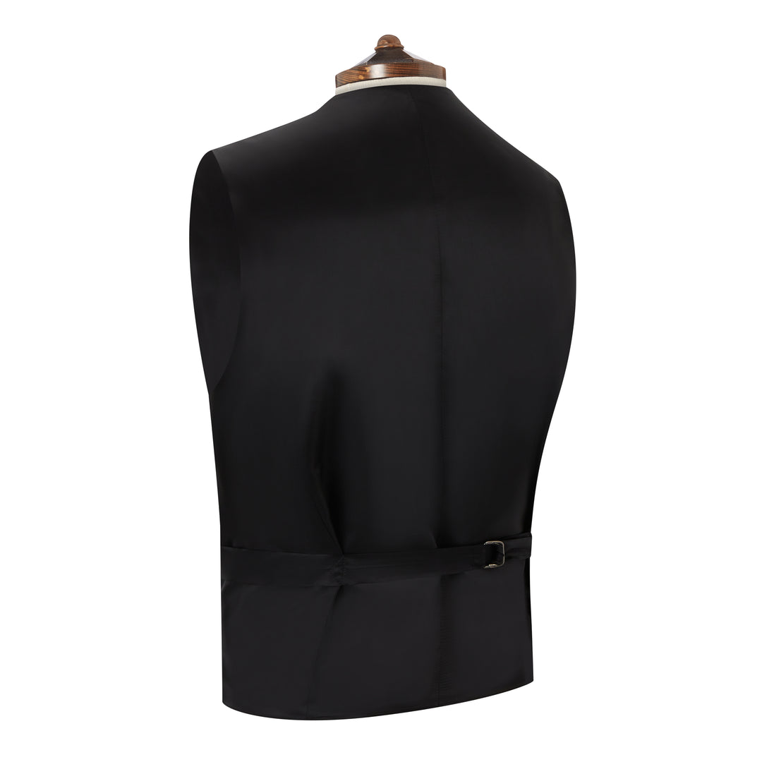 Hayward Charcoal Wool Cashmere Waistcoat