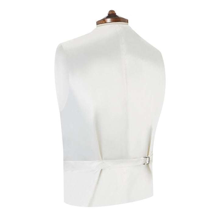 Hayward Blue Linen Waistcoat