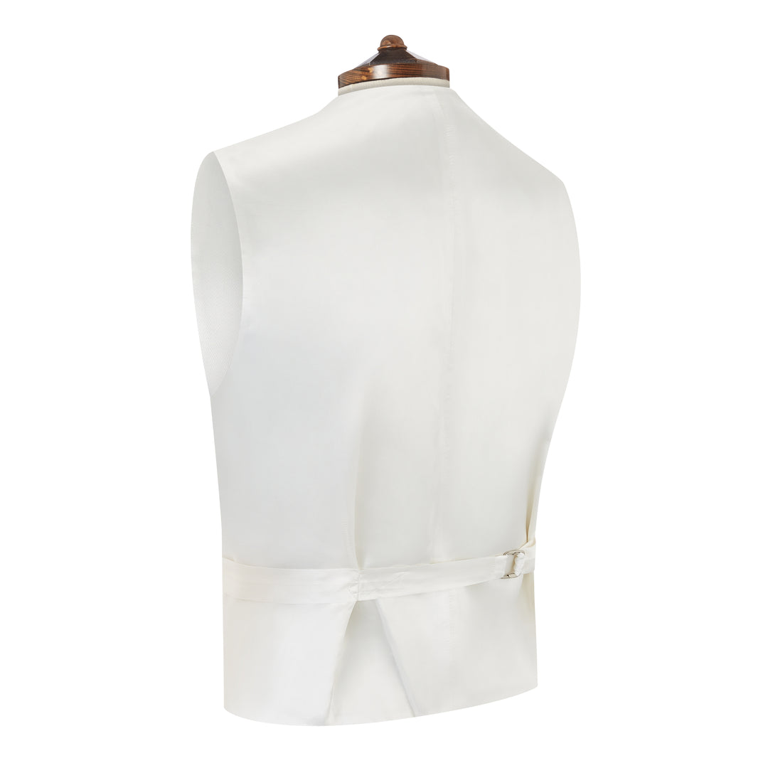 Hayward Pale Pink Linen Waistcoat