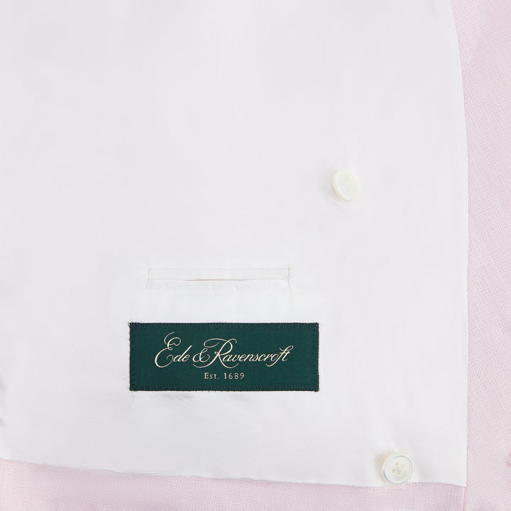 Hayward Pale Pink Linen Waistcoat