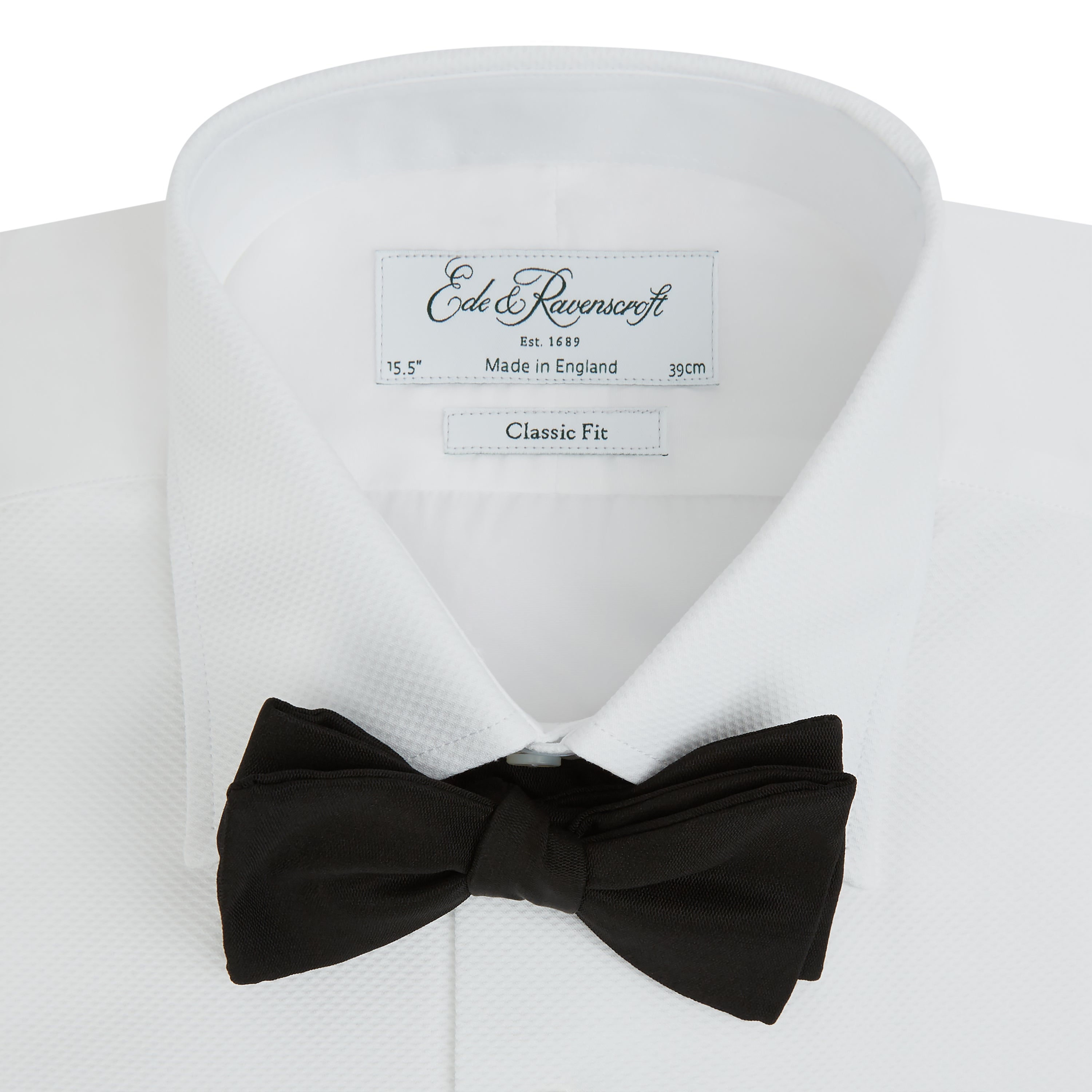 Ede Ravenscroft Dalton traditional collar Marcella dress shirt White