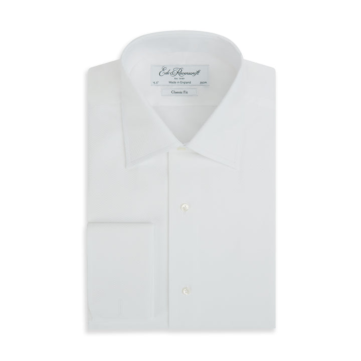 Dalton White Traditional Marcella Shirt