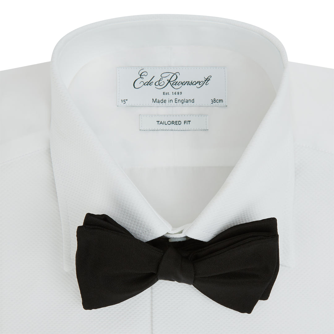 Ede & Ravenscroft | Derwin traditional collar Marcella dress shirt | White White / 15.5 Ede & Ravenscroft | Derwin traditional collar Marcella dress shirt | White White / 15.5