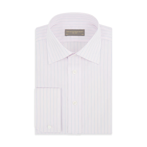 Ainsley Pink and Blue Fine Stripe Shirt