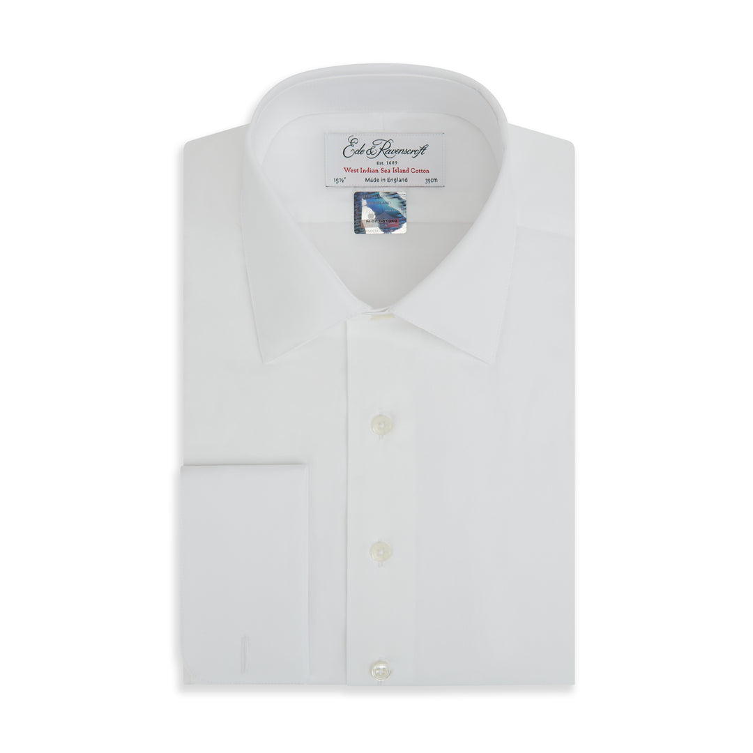 Sylvan White Sea Island Cotton Shirt