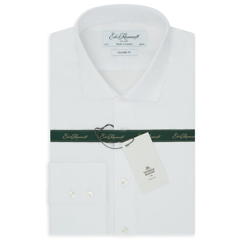 Ashby White Poplin Cotton Shirt