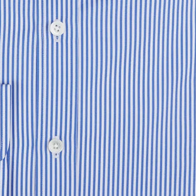Alex Bengal Stripe Shirt Dark Blue White