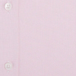 Alex Pink White Micro Gingham Check Shirt