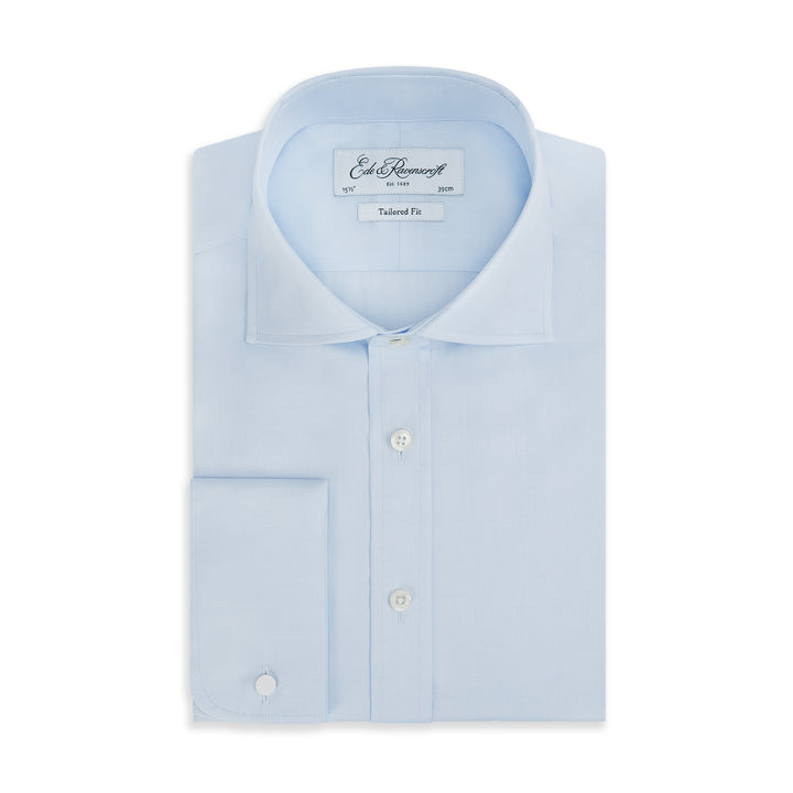 Abbott Pale Blue Herringbone Shirt