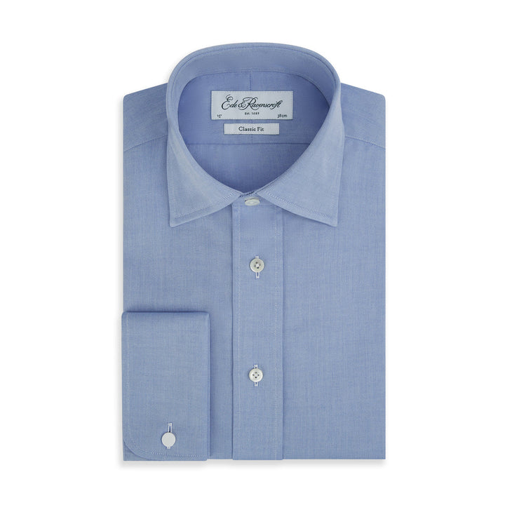 Ainsley Blue Twill Shirt