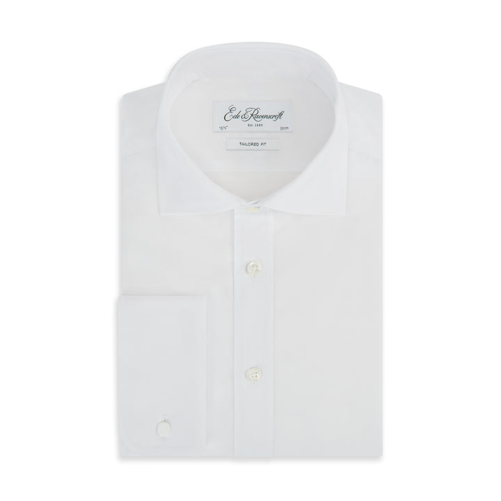 Abbott White Poplin Shirt