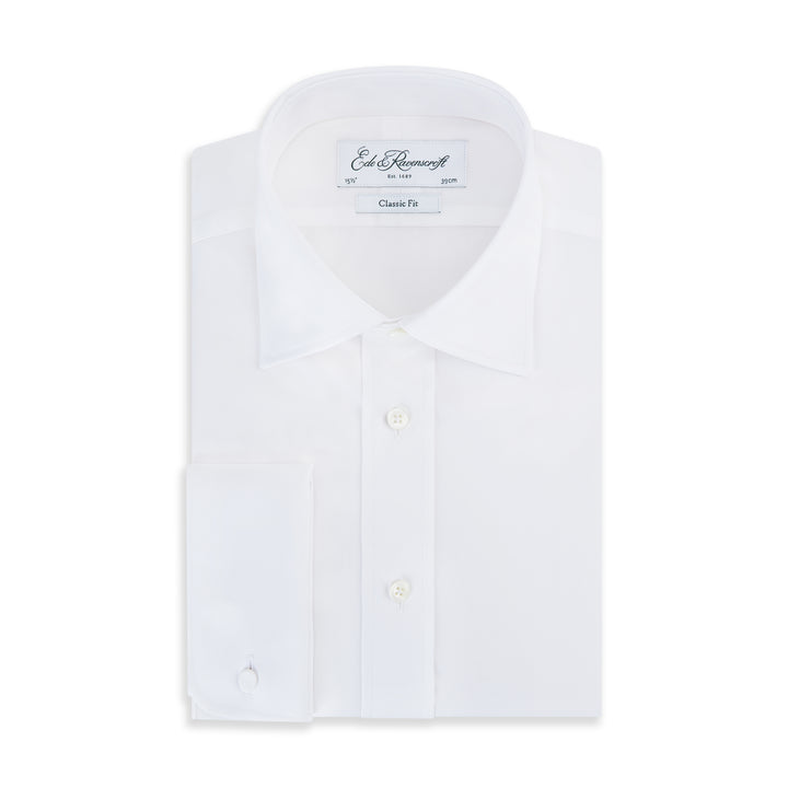 Ainsley White Twill Shirt