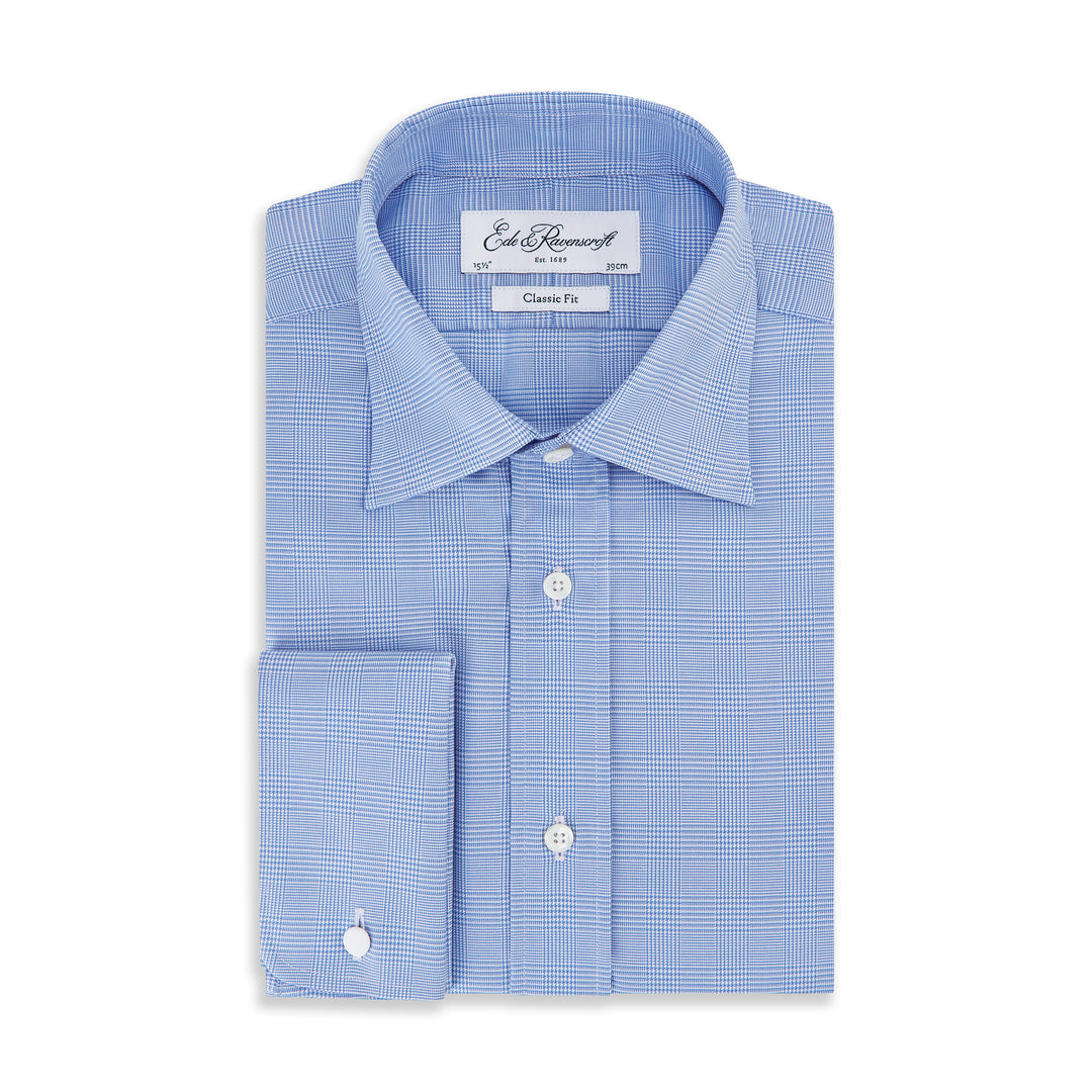 Ainsley Blue White Pow Check Shirt