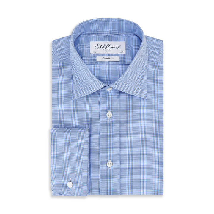 Ainsley Blue White Pow Check Shirt