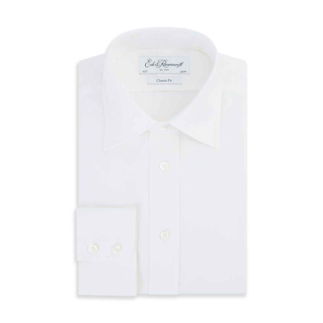 Alistair White Heavy Twill Shirt
