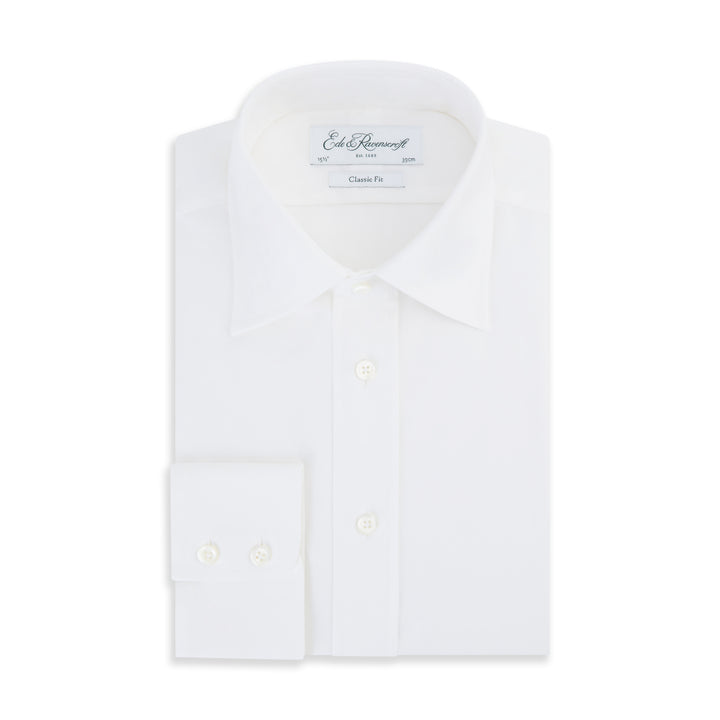 Alistair White Heavy Twill Shirt