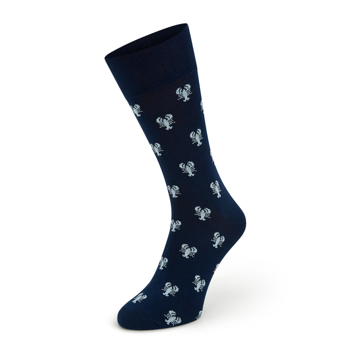 Sutton Blue Lobster Cotton Sock