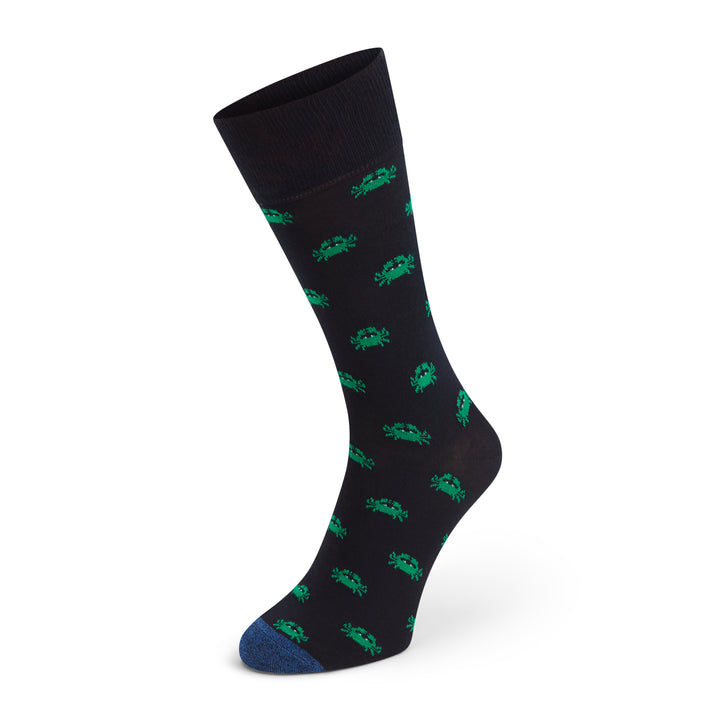 Sutton Blue Crab Cotton Sock