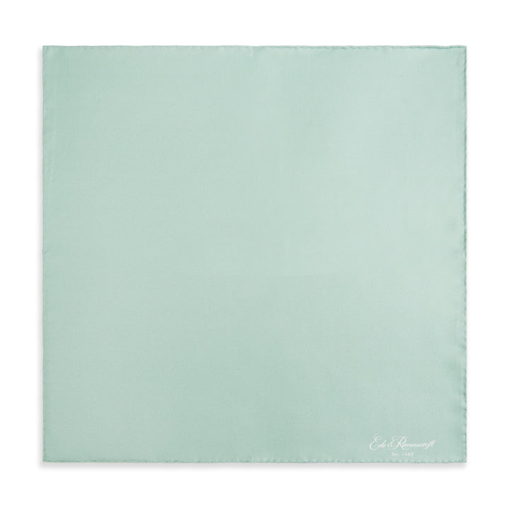 Sage Green Fine Twill Pocket Square