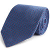 Blue and Pink Micro Woven Silk Tie