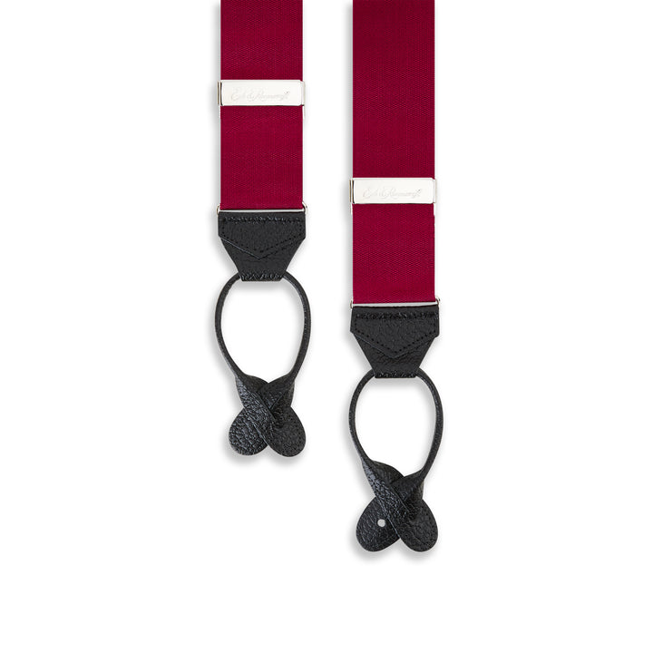 Wine Barathea Braces