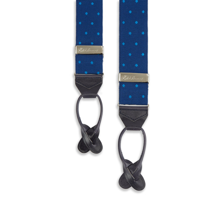 Blue and Saphire Webbed Spot Braces