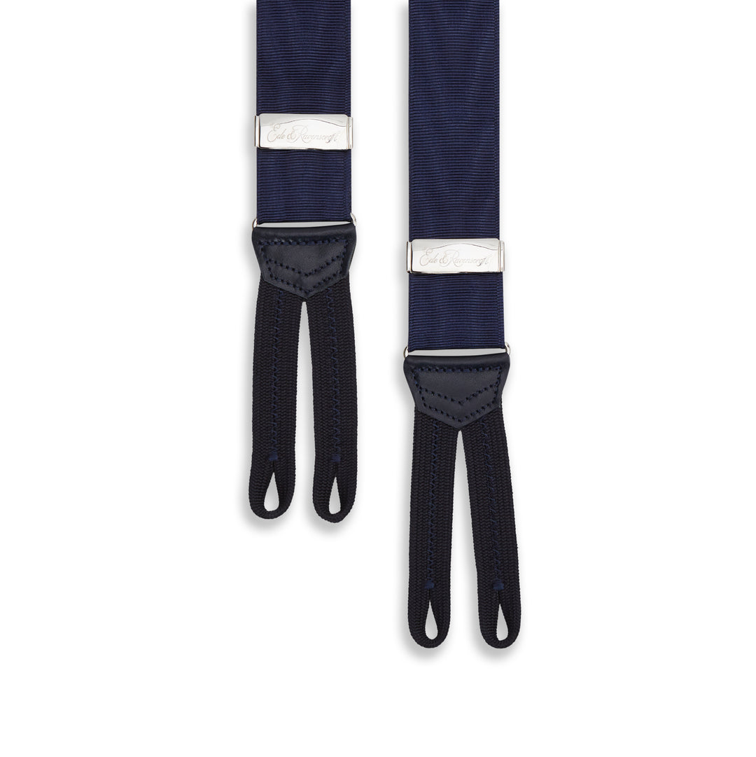 Navy 32mm Moire Braces
