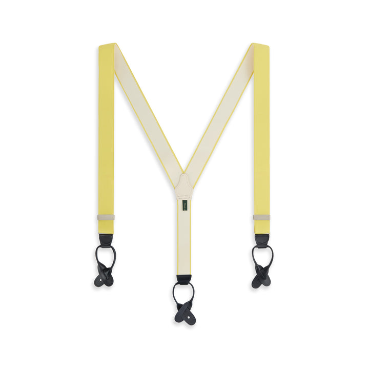 Yellow 32mm Barathea Braces