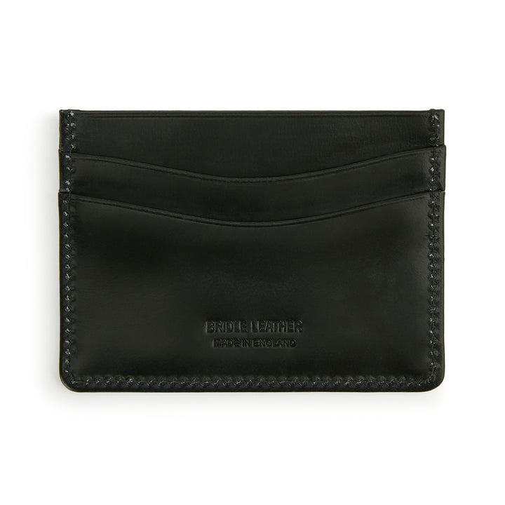 Slim Card Leather Case Black
