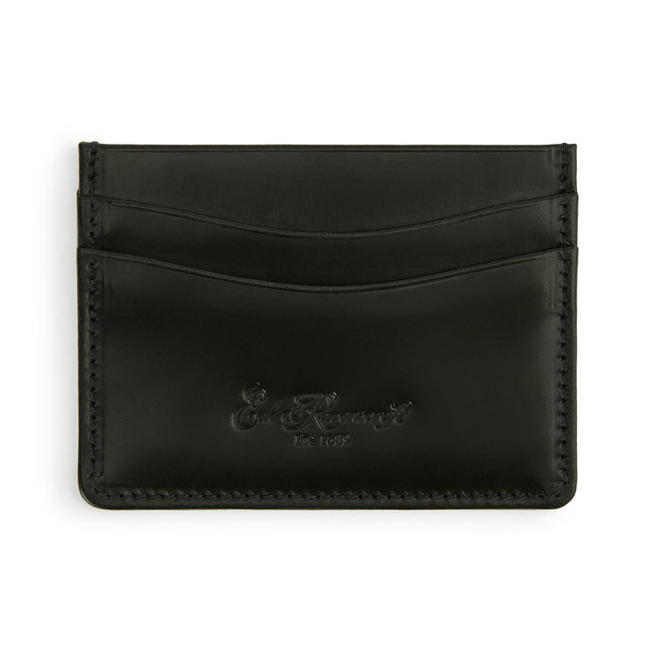 Slim Card Leather Case Black