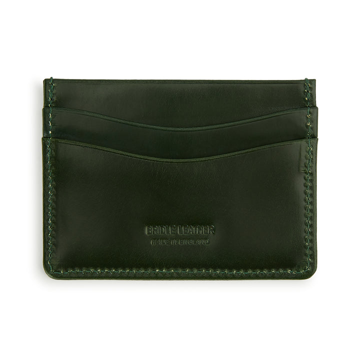 Slim Card Leather Case Green