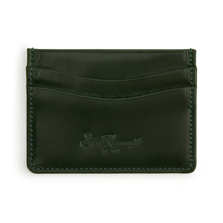 Slim Card Leather Case Green