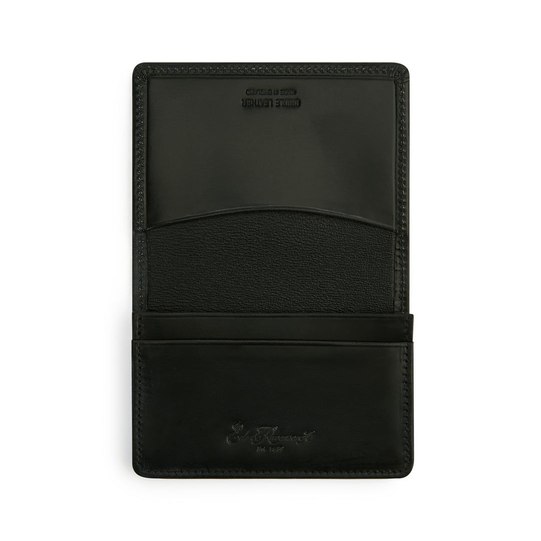 Bridle Card Leather Case Black