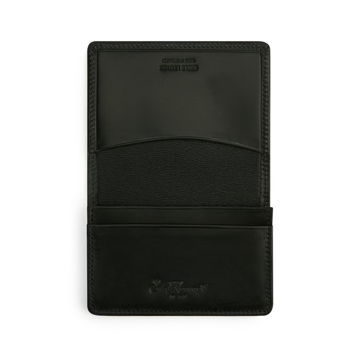 Bridle Card Leather Case Black