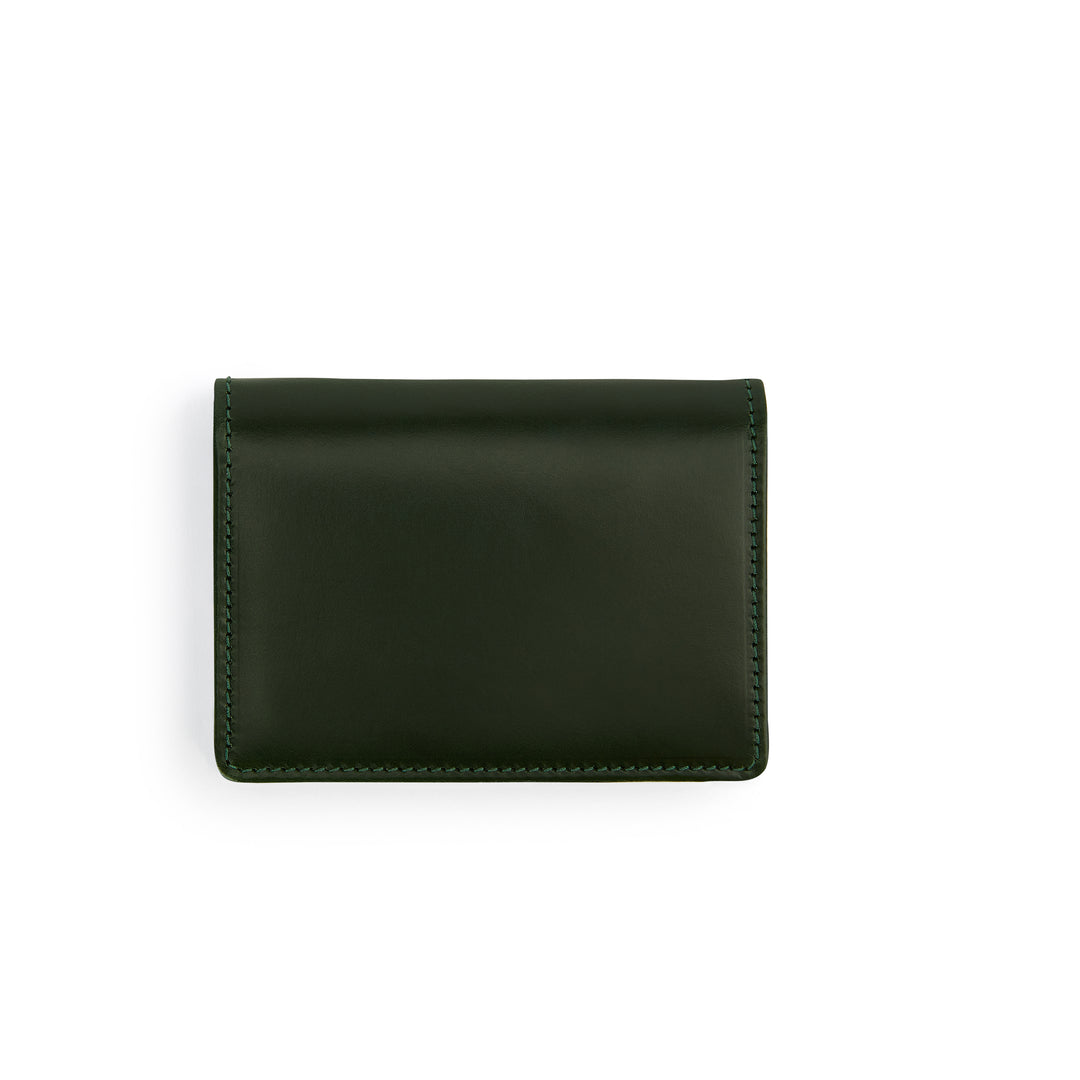 Bridle Card Leather Case Green