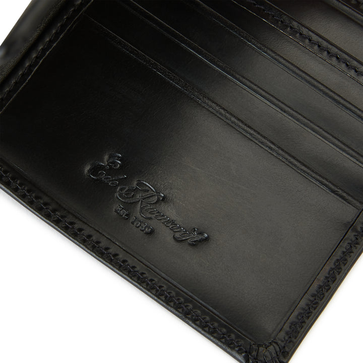 Bridle Billfold Leather Wallet Black