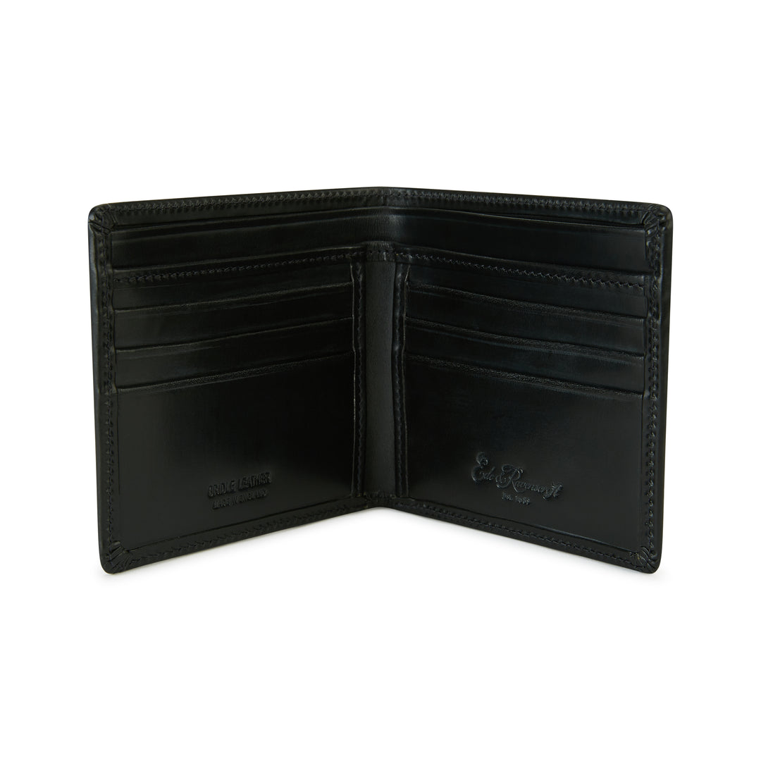 Bridle Billfold Leather Wallet Black