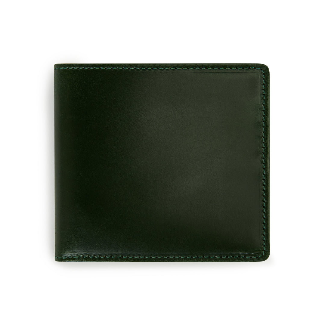 Bridle Billfold Leather Wallet Green