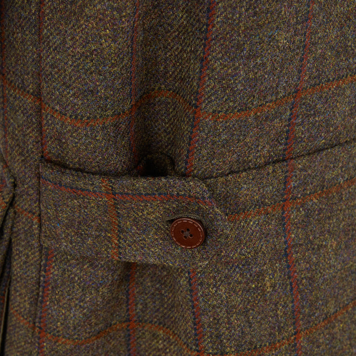 Arthur Green Rust Check Tweed Gilet