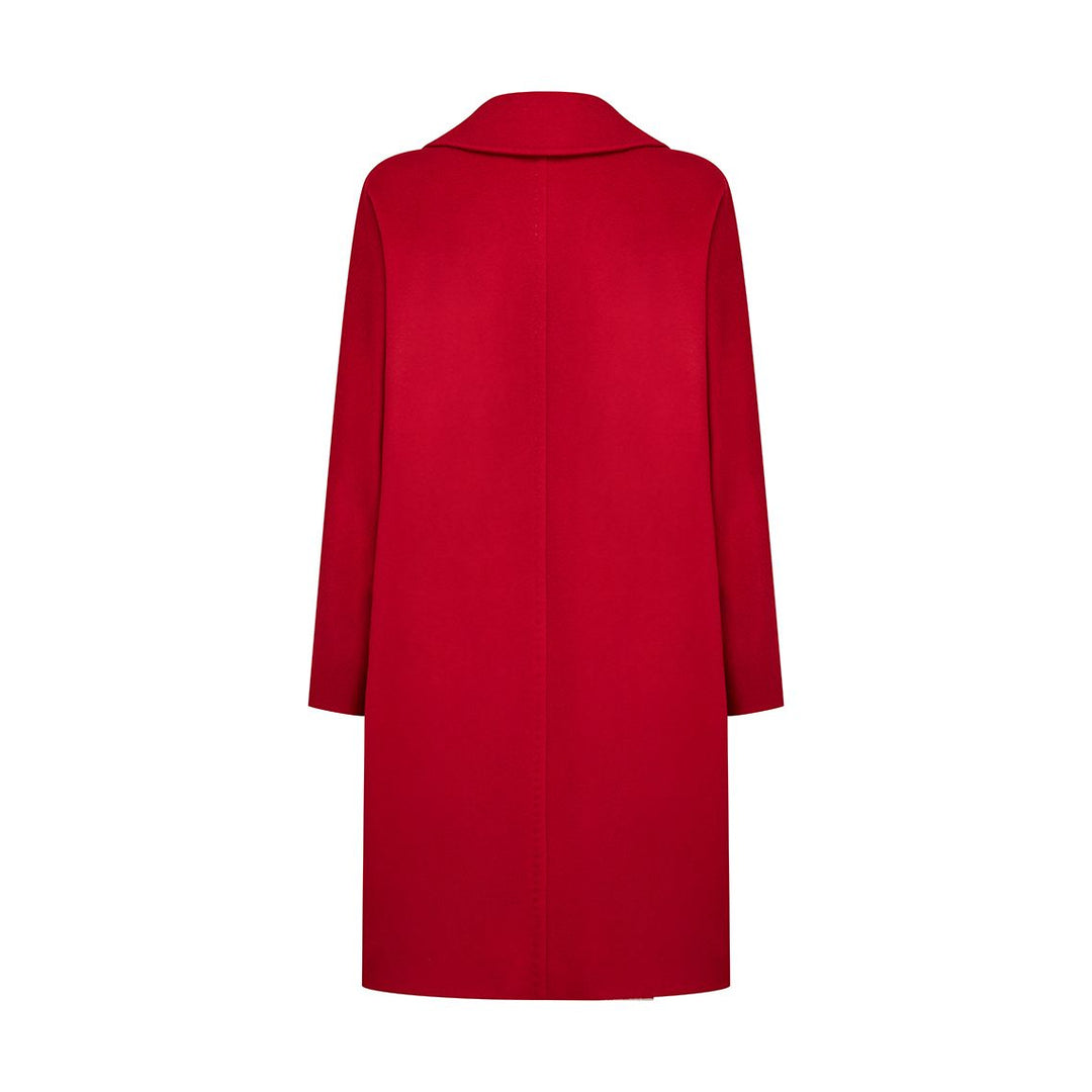 Naro Red Wool Coat