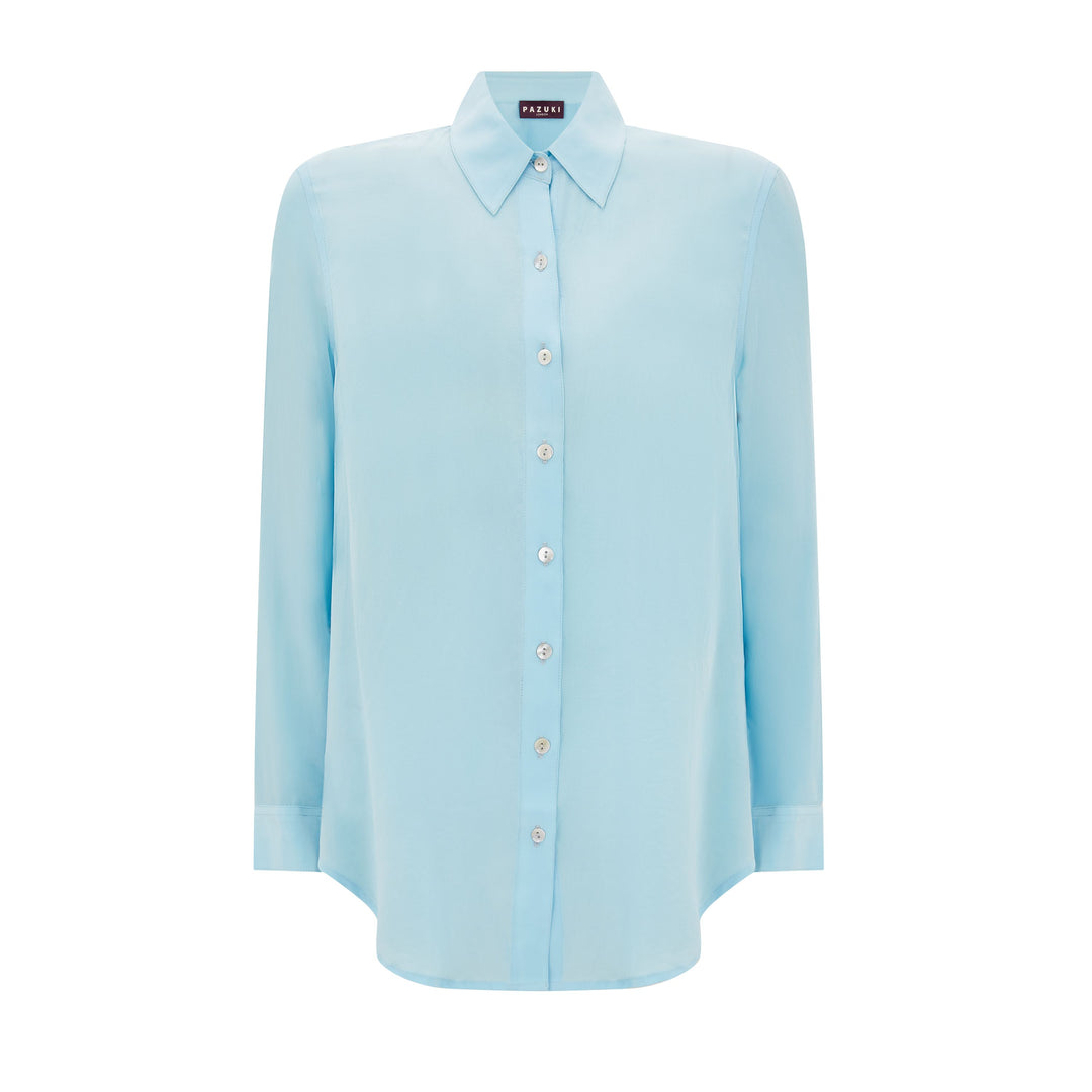 Concordia Silk Crepe De Chine Shirt