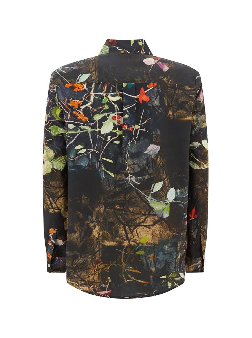 Concordia Thorny Twigs Silk Shirt